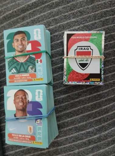 Pacote de 520 cromos do mundial de 2026