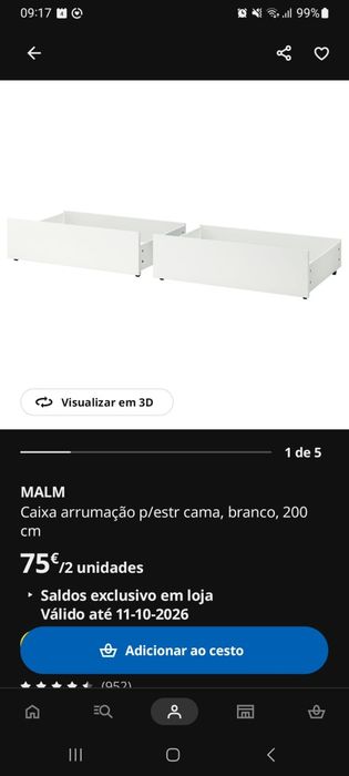 Gavetas  Malm Ikea