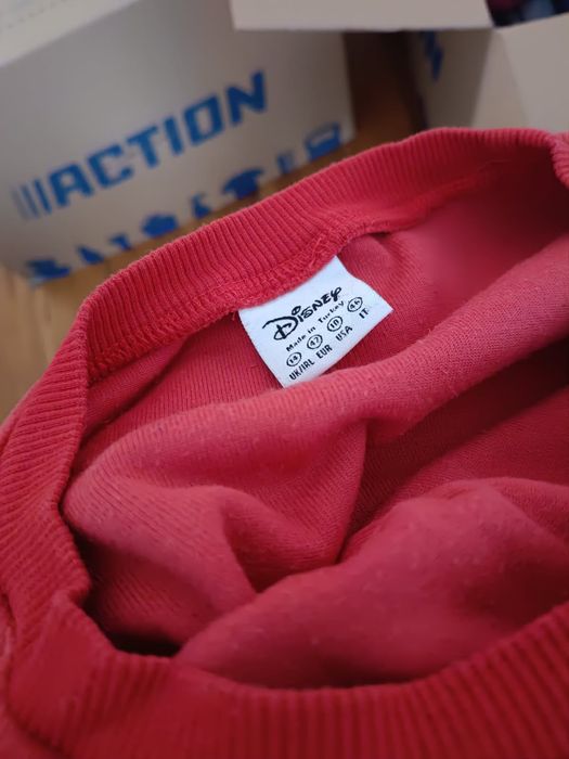 Bluza welurowa damska