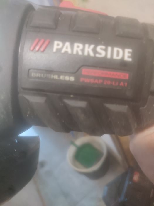 Parkside аккумуляторная болгарка