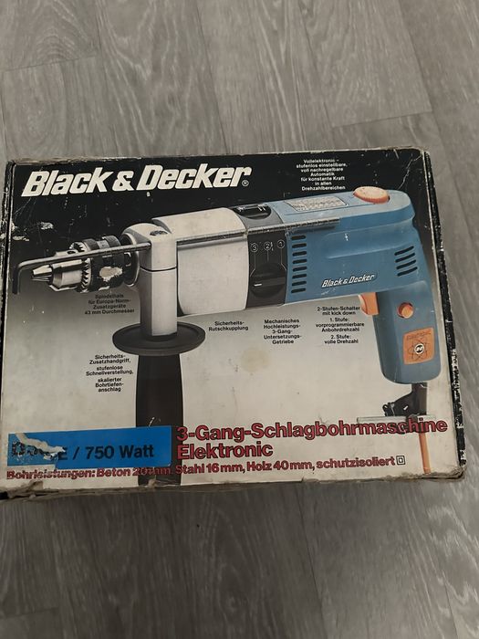 Black & Decker дрель