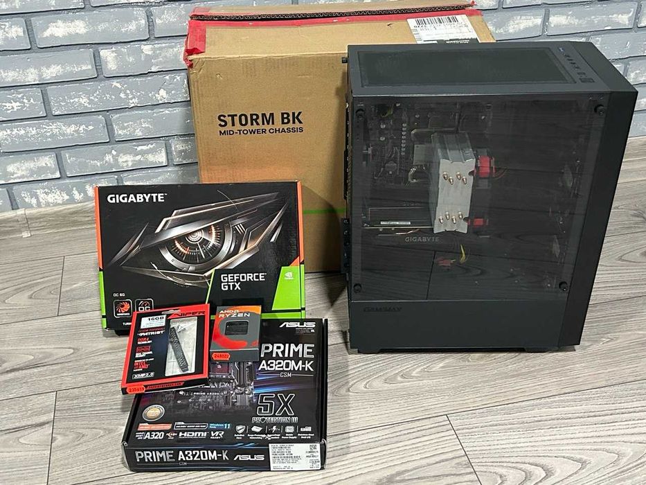 НОВИЙ ПК GTX 1660 Ti 6GB, Ryzen 5 3600, DDR4 | Гарантія | Ігровий ПК | Компьютер