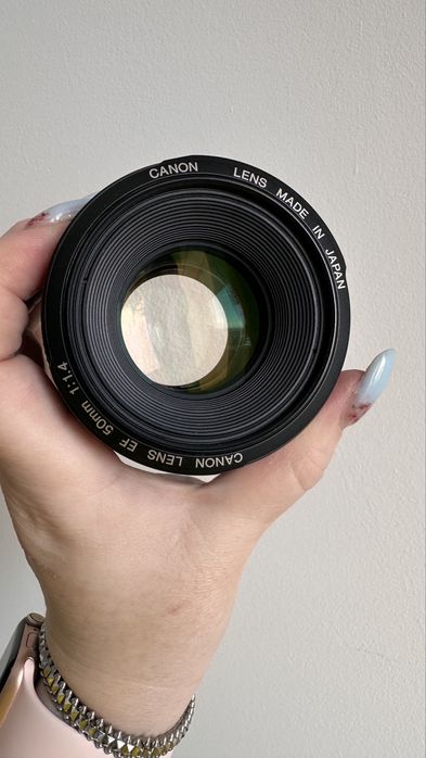 Обʼєктив Canon 50 mm 1.4 USM | комплект | ідеал | виробник Японія