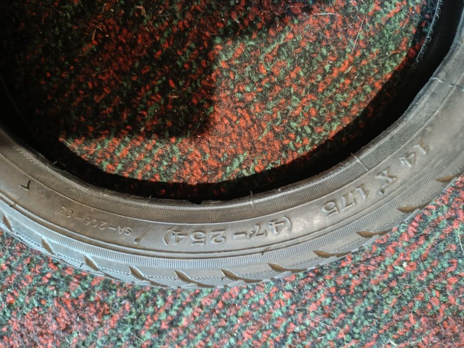 Колесо обід заднє від дитячого велосипеда розм 14x1.75