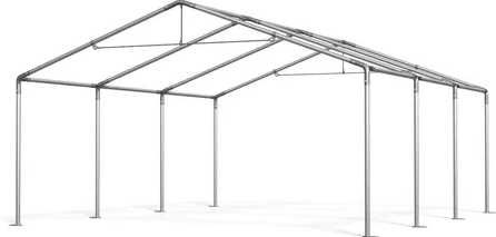 Konstrukcja namiotu magazynowego 4m x 6m x 2m