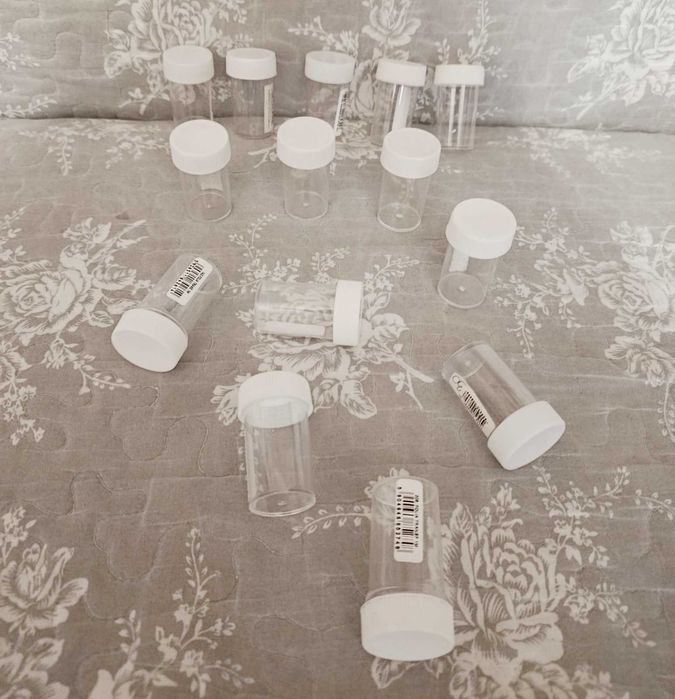 MINI Słoiczki Pojemniczki z NAKRĘTKAMI NOWE 14 szt.