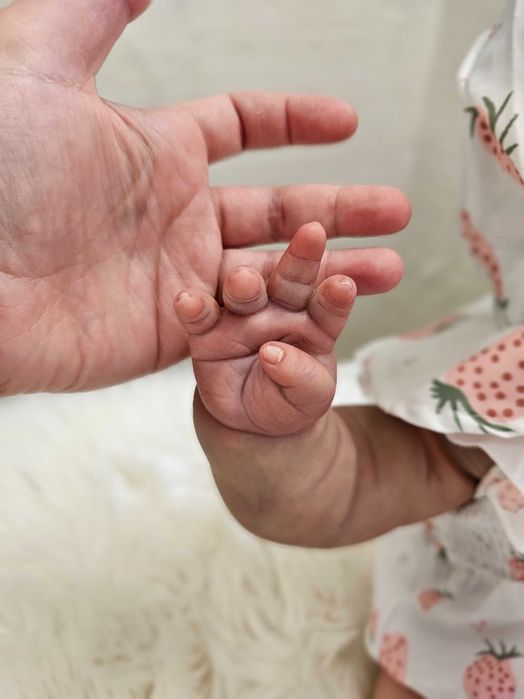 Bebé Reborn original 3 meses, boneca Reborn realista com certificado