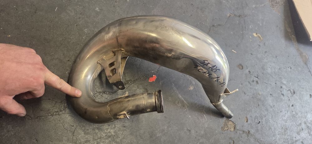 Dyfuzor tłumik oryginał do ktm sx 125 Husqvarna tc 125 rok 16-18  xcw 125 rok 16-19