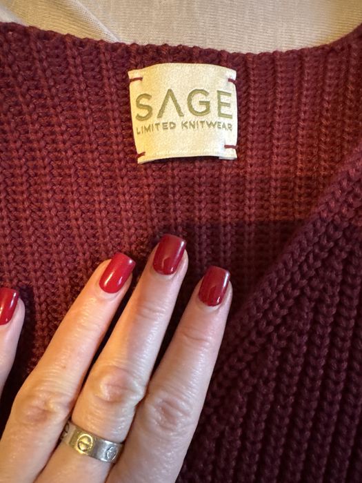 Вязаный комплект sage chanel cher ace