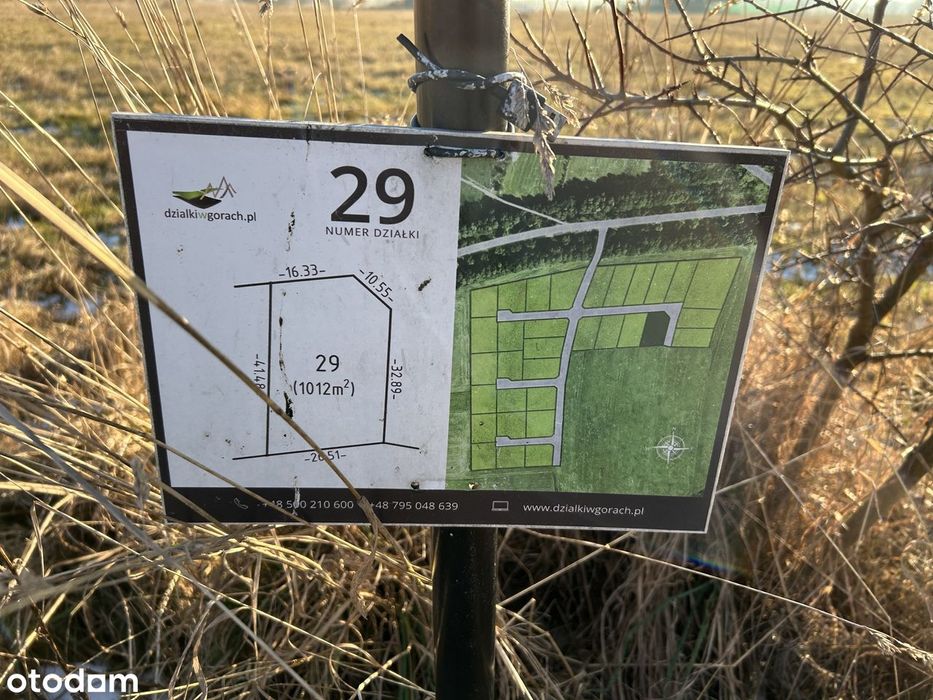 Działka budowlana Międzygórze