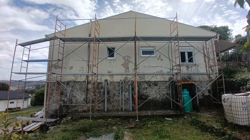 Aluguer pack 50m2 andaimes