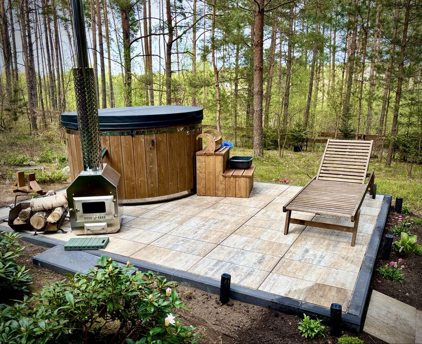 Domek na Kaszubach, SAUNA, BALIA , LAS .