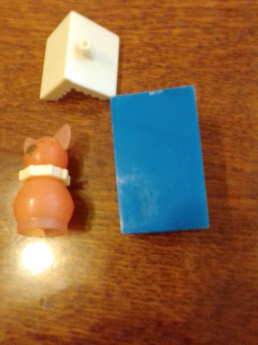 Игрушка поросёнок в домике СССР.