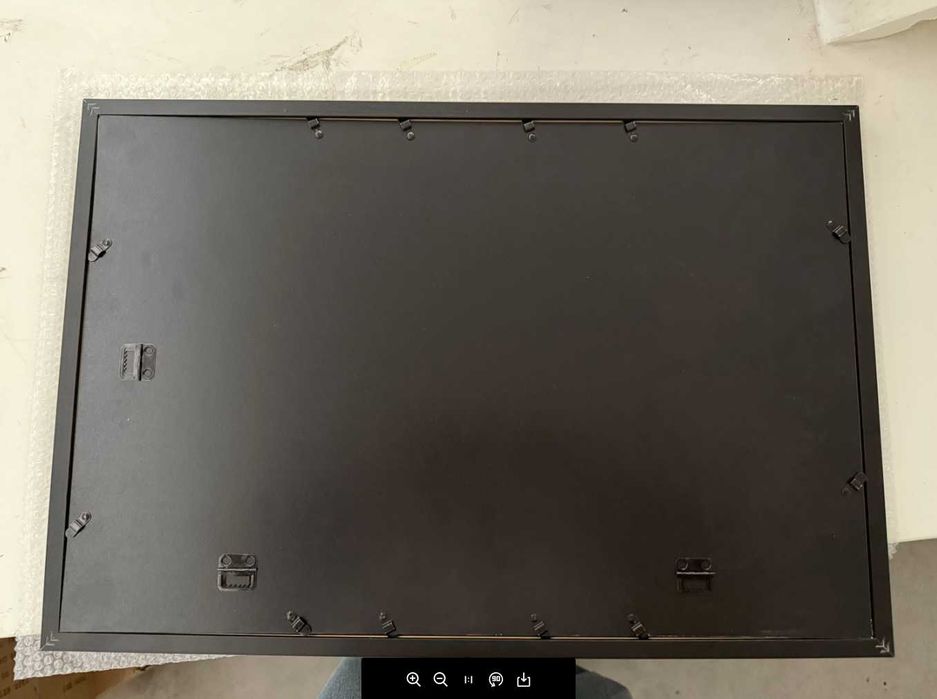 Elegancka Ramka na Płytę Winylową i Okładkę 60x40 cm | Winyl Premium