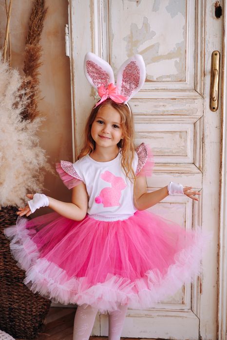 Костюм новорічний зайчишки зайки для дівчинки