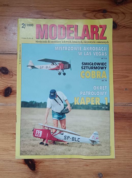 Czasopismo Modelarz Numer 524 2/2000 Luty