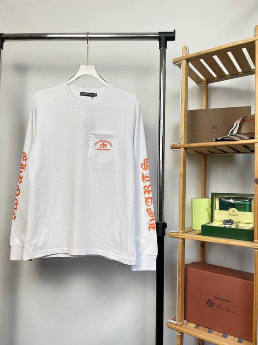 Лонгслів Chrome Hearts | Бавовняна Преміум Кофта Хром Хартс