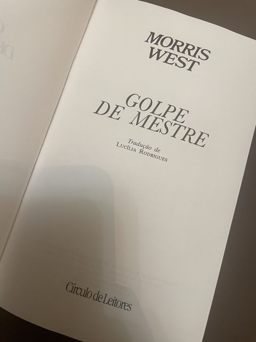 Golpe de Mestre - Morris West