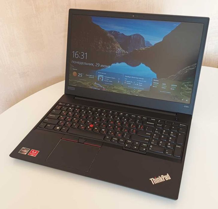 Lenovo ThinkPad E585 15.6" Ryzen 3, 8Gb DDR4, 128 SSD + 500Gb, Type-C