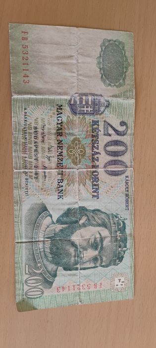 Banknot 200 forint Węgry