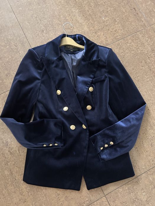 Святковий оксамитовий піджак