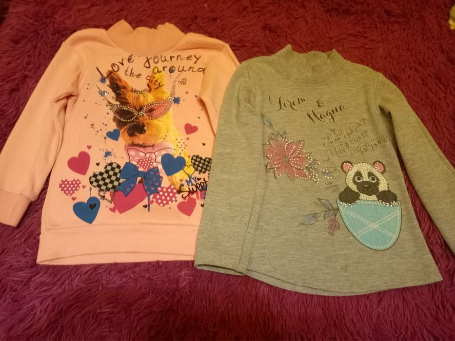 Регланы на девочку