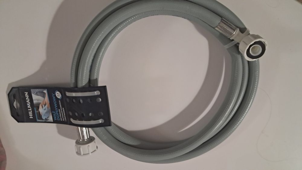 Wąż dopływowy do pralki/zmywarki 2,5m