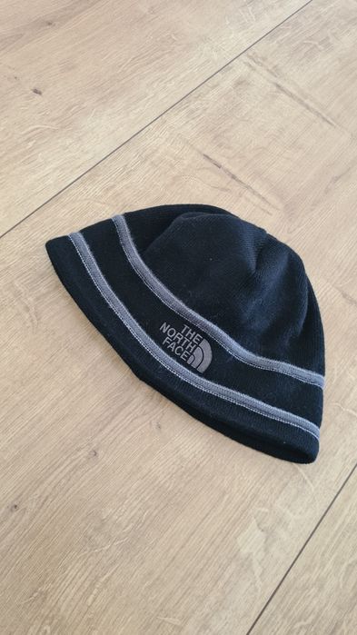 Czapka The North Face TNF.  Czerna. Ciepła. Merino Wełniana.