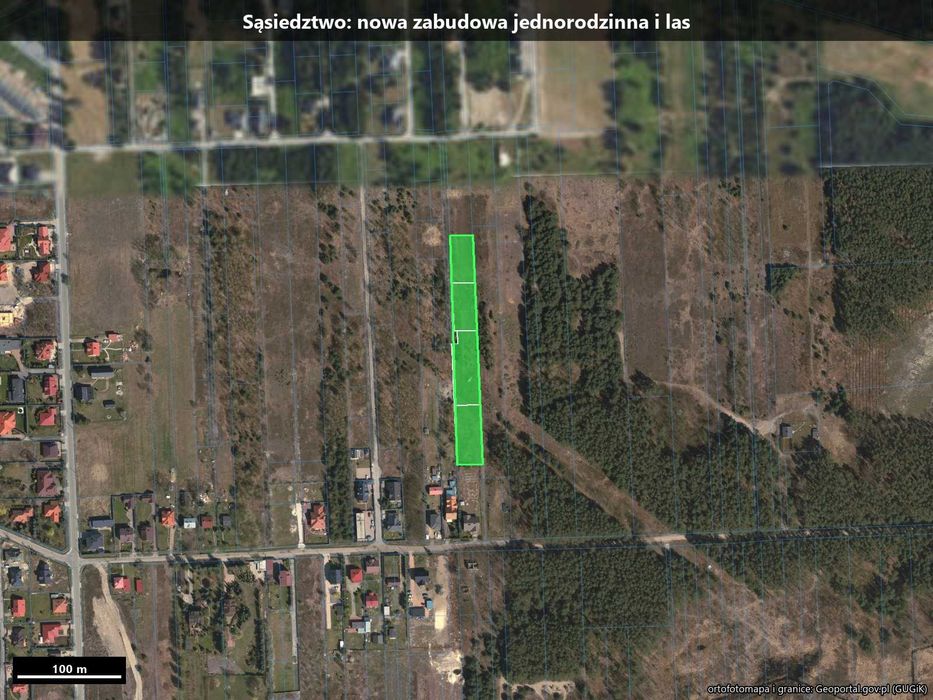 Nadma przy S8: 5126 m², MPZP 9MN, 16-20 lokali, od właścicieli - Widok 5