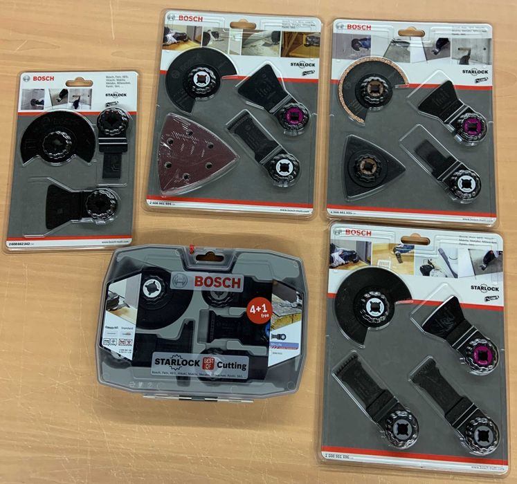 Набір насадок для реноватора Bosch STARLOCK (4+1 шт.)