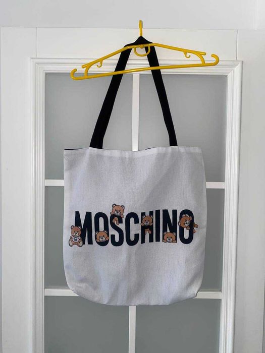 оригінальна сумка шопер MOSCHINO