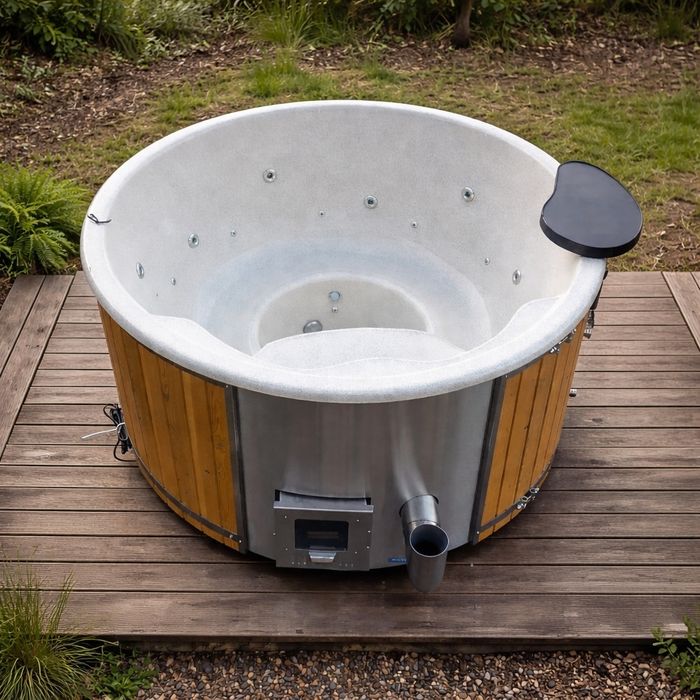 Jacuzzi ogrodowe / balia ogrodowa Film