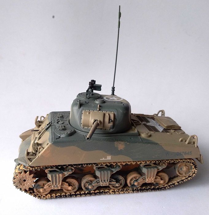 Sherman M4A3, US Army na Sicília, II guerra mundial. Ver descrição