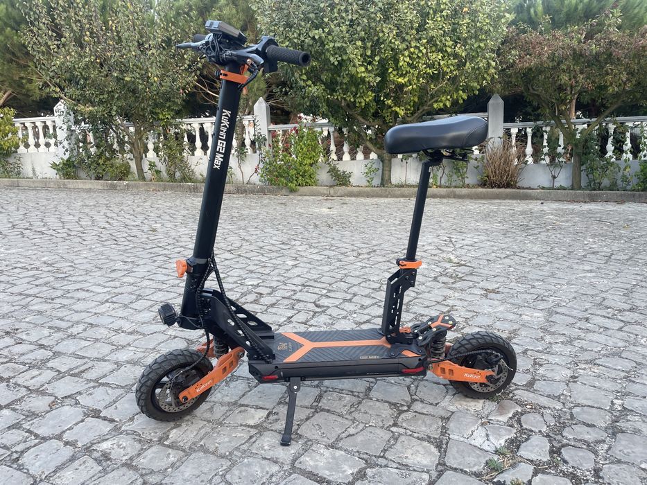 Trotinete Elétrica KuKirin G2 Max (Com Banco + Extras) – Apenas 762 km