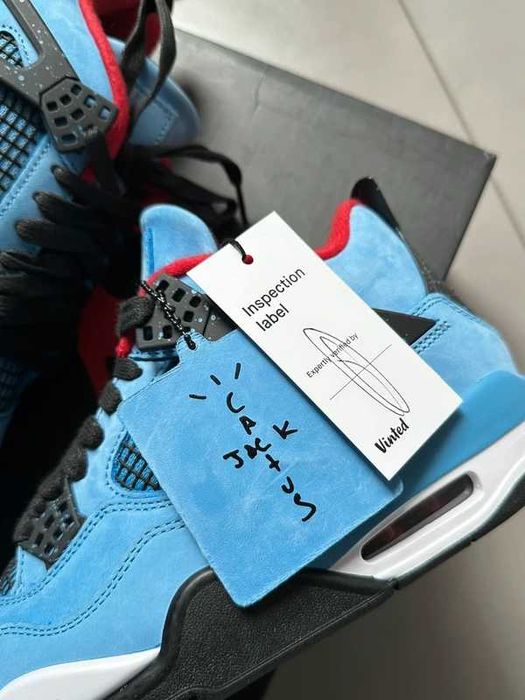 Jordan 4 Retro Travis Scott Cactus Jack Rozmiar 38