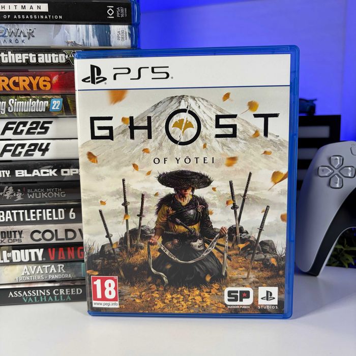 Гра Sony PlayStation 5 Ghost of Yotei Б/У PS5 ігра Плейстейшен 5 Гост оф Йотей асортимент ігри ПС5