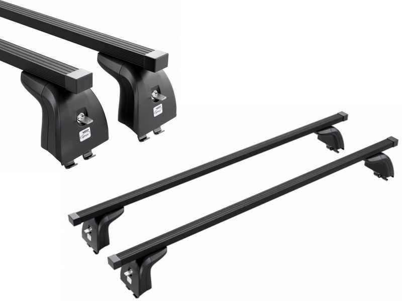 Bagażnik dachowy Renault Megane II Sedan 2002 do 2009 bazowy relingi