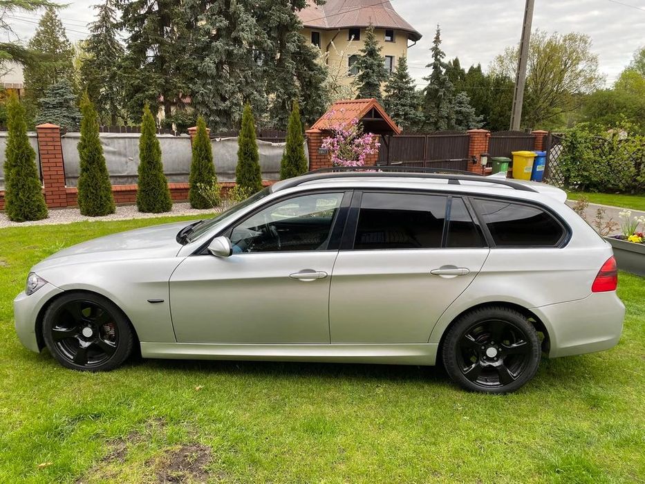 bmw e91 drzwi przod tyl lewe prawe titan silber wawa
