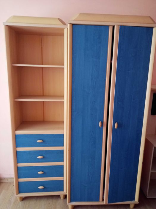 Komplet szafa+ regał