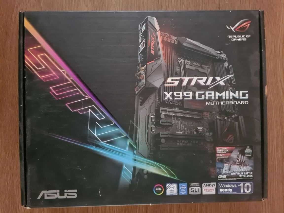 Комплект s2011-3 ASUS ROG STRIX X99 Gaming + Xeon E5-2670 v3: 4 000 грн ...