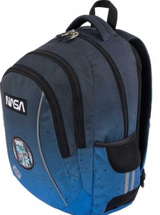Plecak szkolny 3-komorowy Nasa Space Moon St Right dla kl. 1-3 nowy