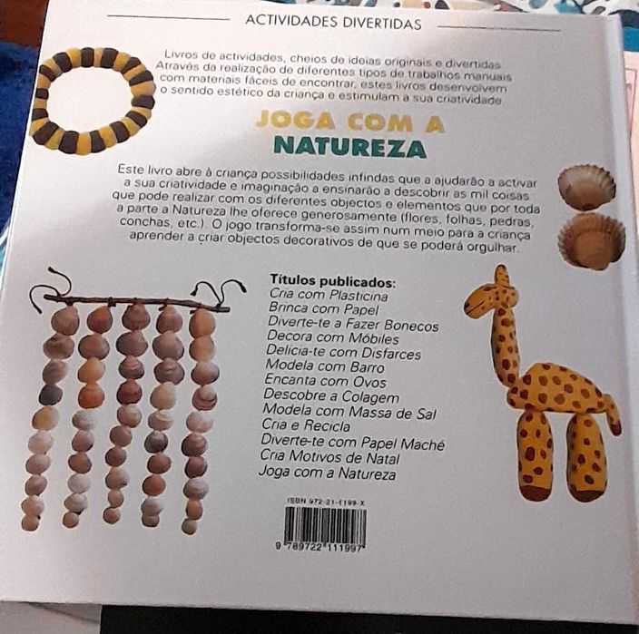 Livro: Joga com a Natureza (Raro de 1998)