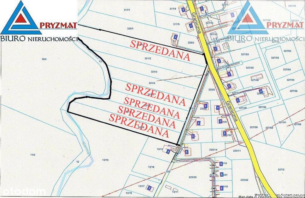 Działki Budowlane - Ul. Graniczna!