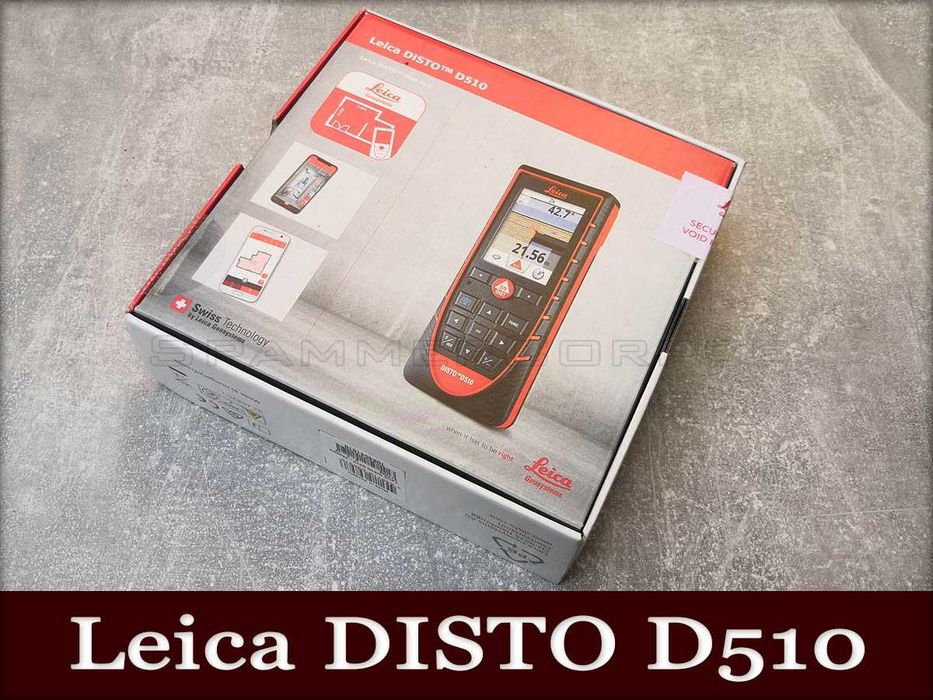 Лазерный дальномер Leica Disto X310 / Bluetooth рулетка Leica Disto D510