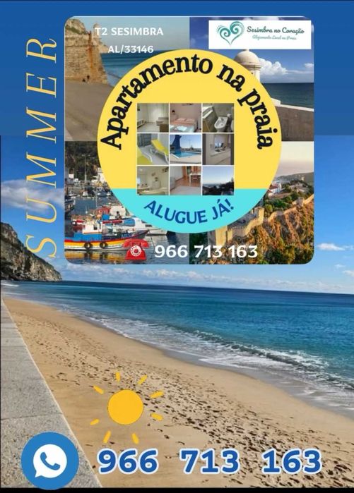 T2 Praia Sesimbra - FÉRIAS 2025