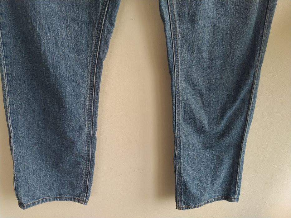 Calças de Ganga H&M, Cintura Alta / Corte Reto - H&M - Tamanho 40
