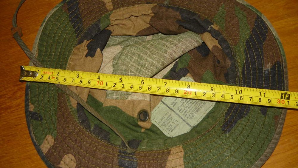 Kapelusz wojskowy US Woodland Boonie Hat 7,5 cala