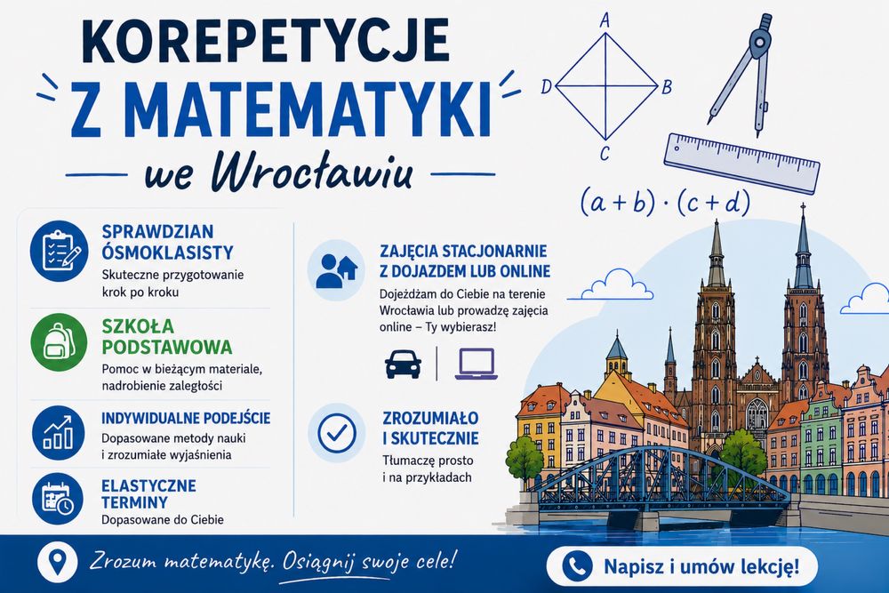 Korepetycje z matematyki Wrocław