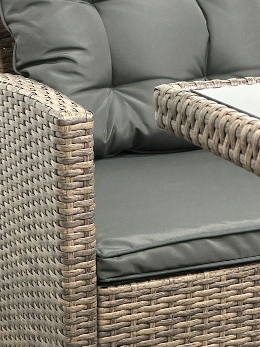 Zestaw Mebli Ogrodowych z Technorattanu SANTIAGO komplet wypoczynkowy