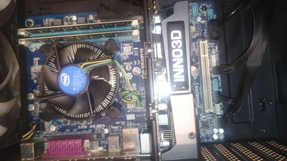 Комплект і5 3470,материнка gigabyte b75m D3V,16гб озу,кулер